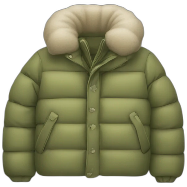 puffer  jacket emoji