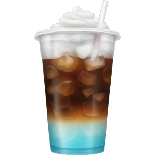 Iced americano  emoji