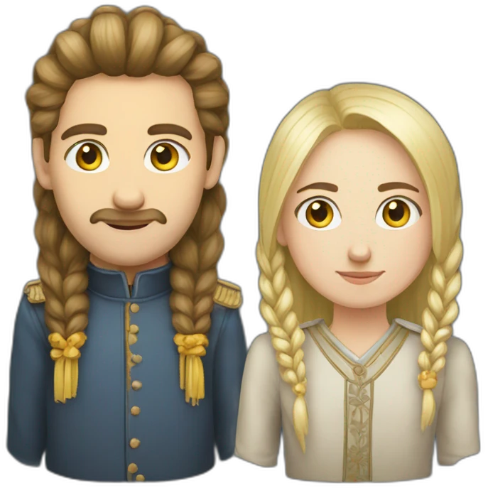 Ukraina and pieca emoji