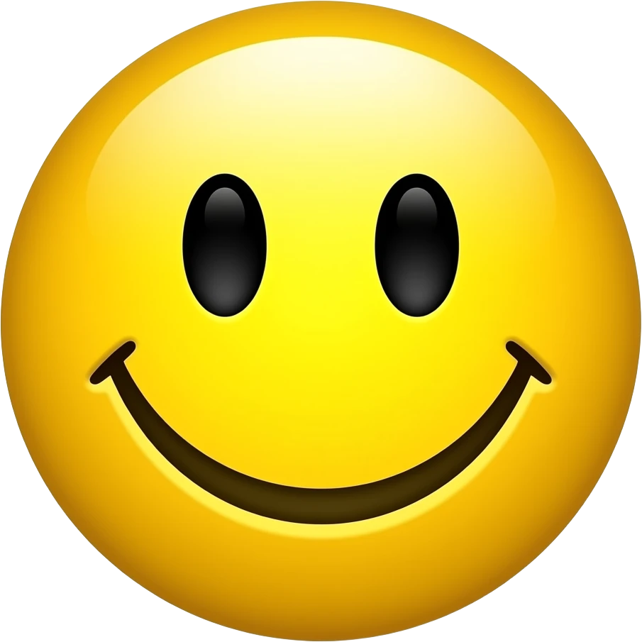 A yellow smiley face 🫩✌️meme emoji