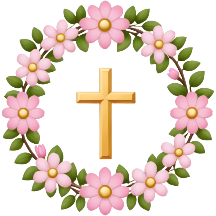 make a catholic catechism with very girly pink tones emoji