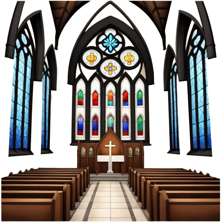 interior of a church emoji