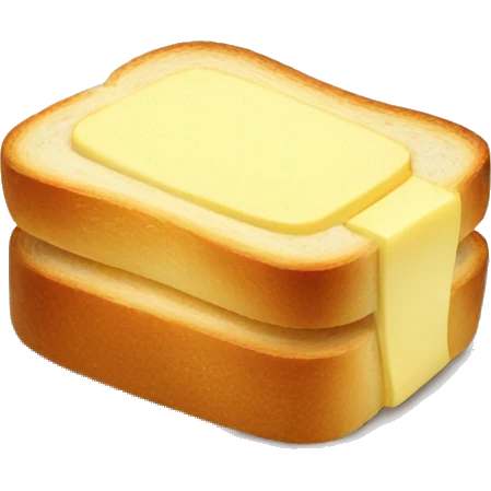 Butter Toast happy emoji