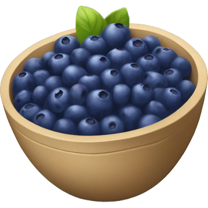 blueberry açai bowl emoji