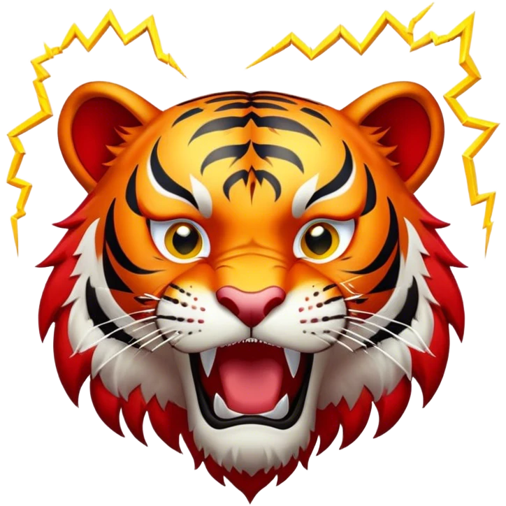 👹+⚡️+🐅 emoji