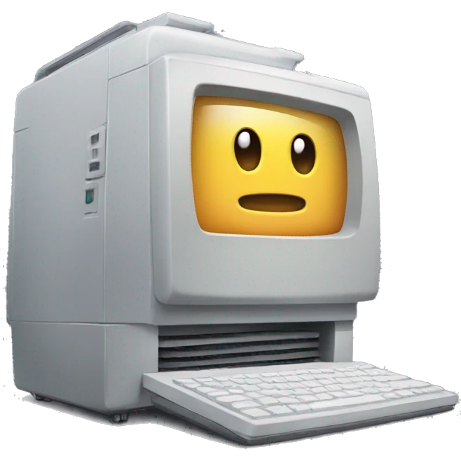 Portable computer emoji