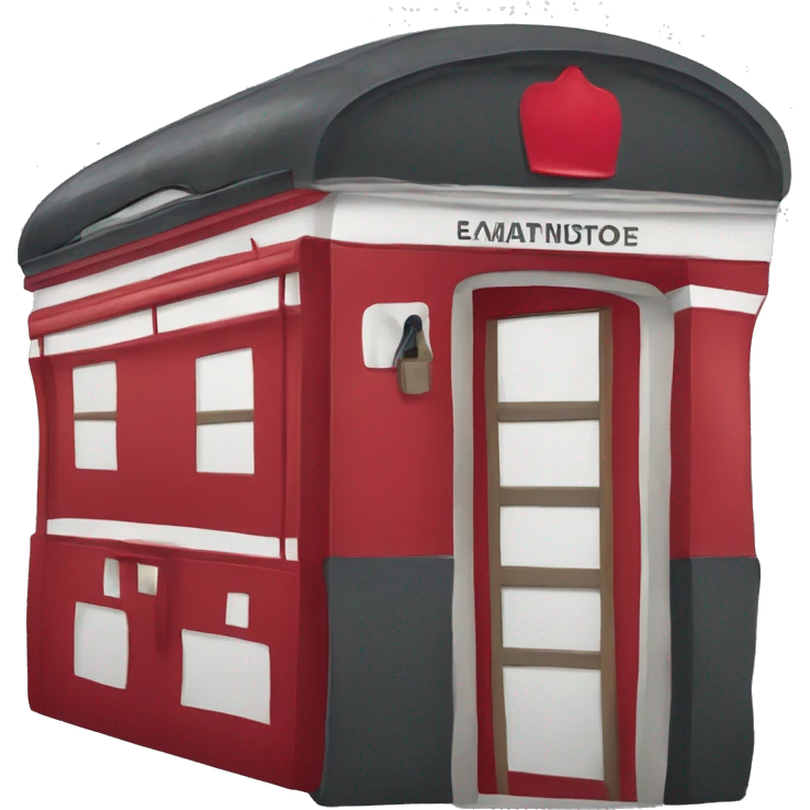 Cabine rouge Londres  emoji