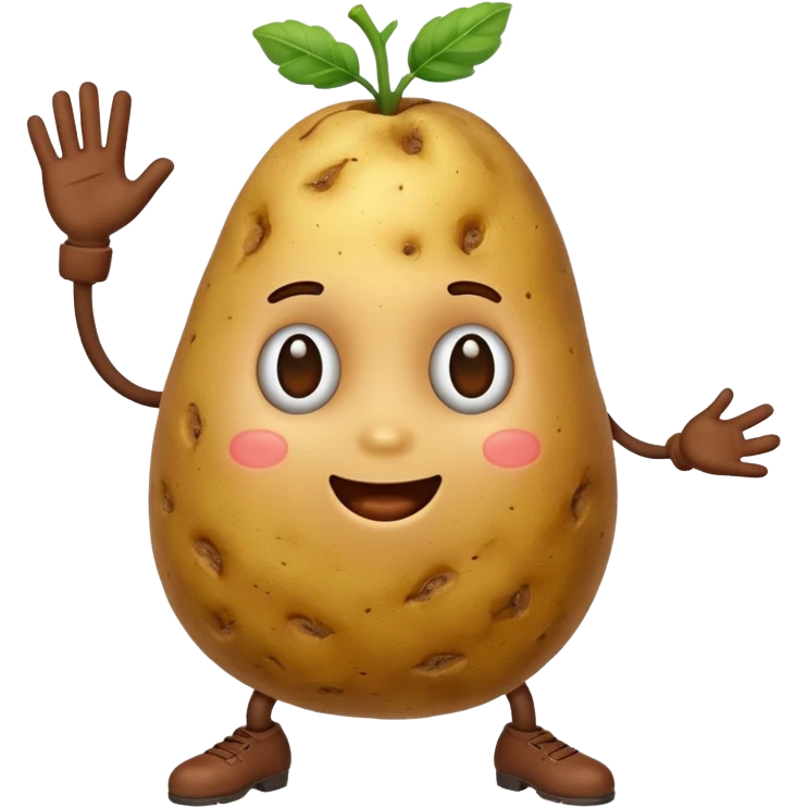 Potato twerking  emoji