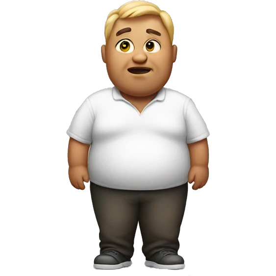 fat person emoji