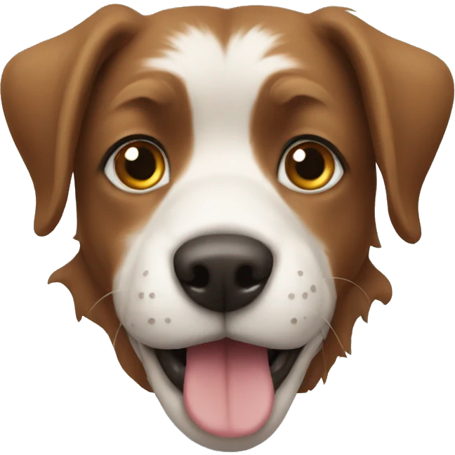 Dog whesty emoji