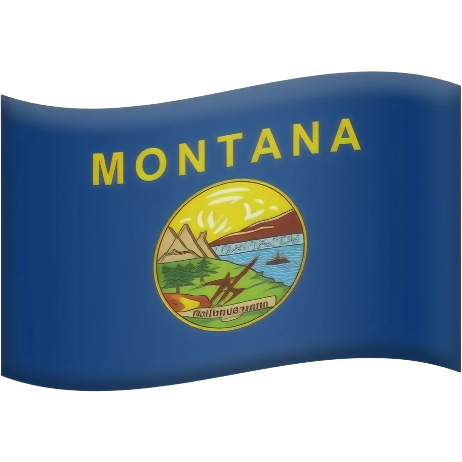 flag of southeast montana emoji