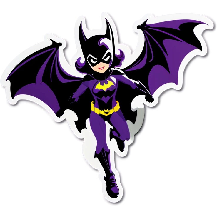 Bat woman emoji