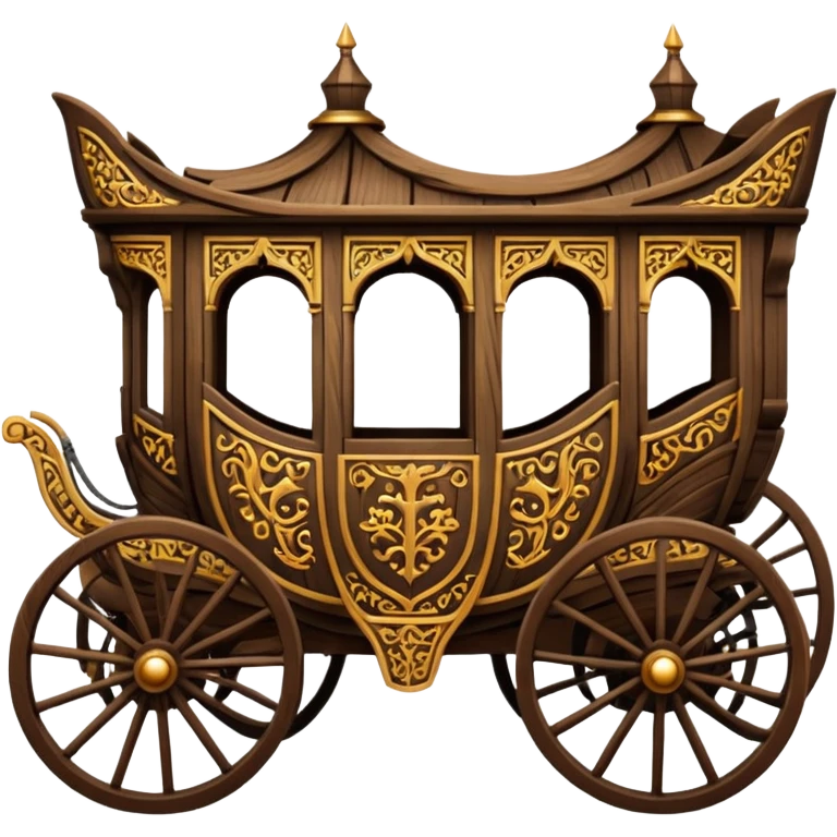 medieval carriages emoji