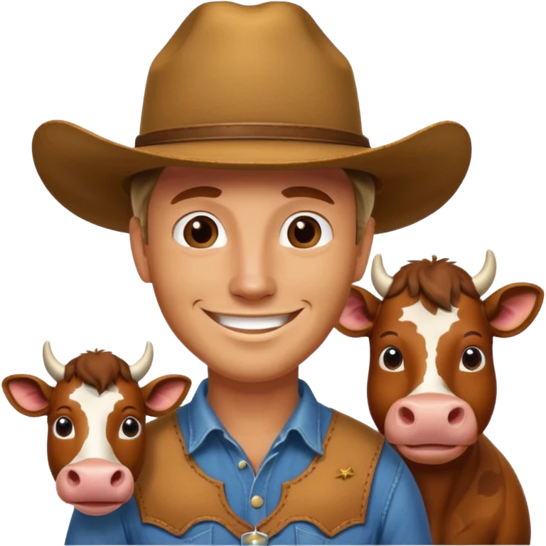 🐮 +🧍🏻‍♂️? emoji