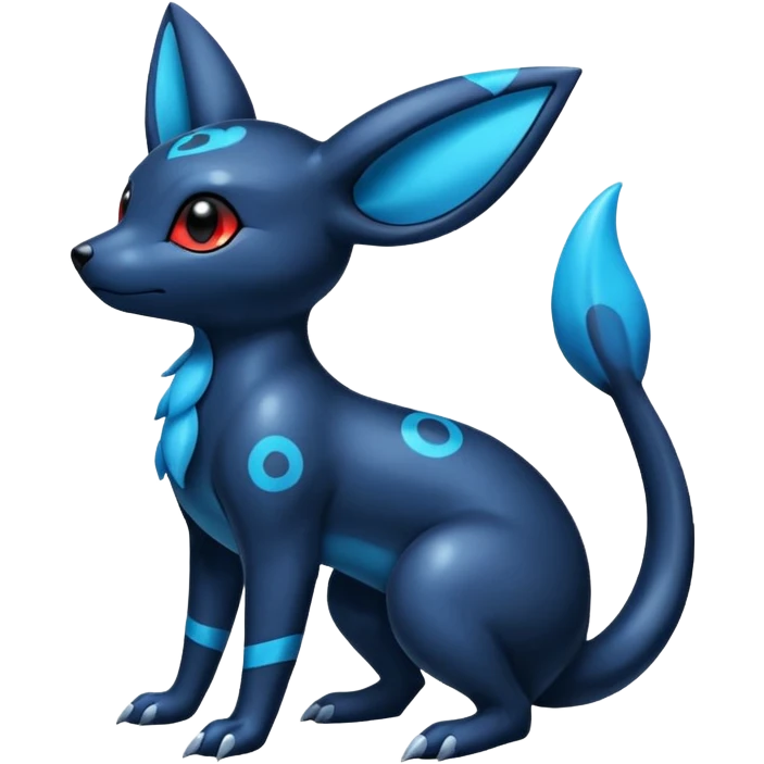 Blue Shiny Umbreon-Salandit emoji