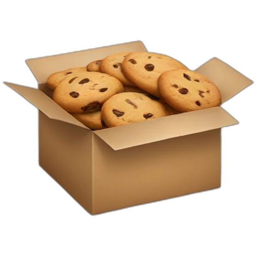 box of cookies emoji