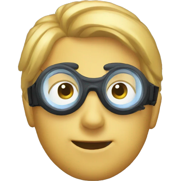 Goggle emoji