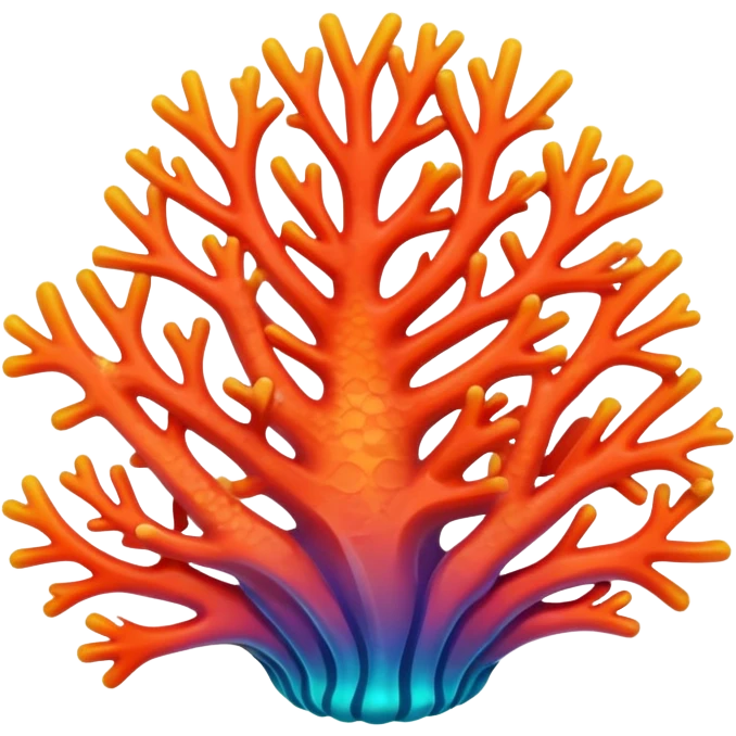 Coral emoji