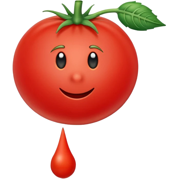 tomato cursor pointing left top emoji
