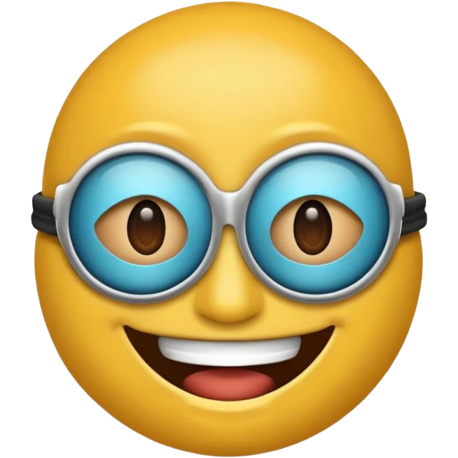 El emoji de la risa turbia con una máscara  emoji