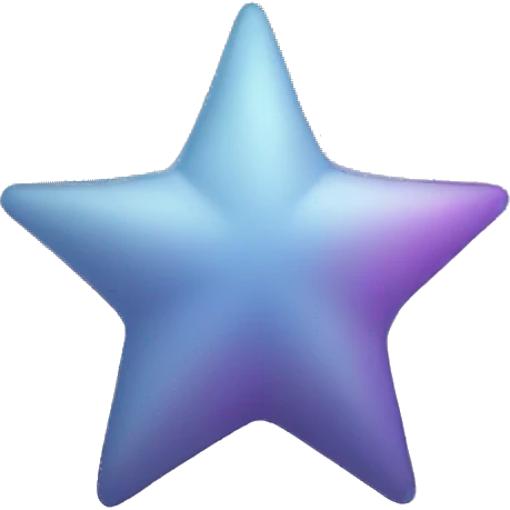 Half a star emoji