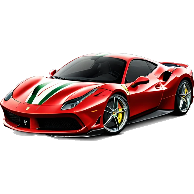 Ferrari 488 Pista emoji