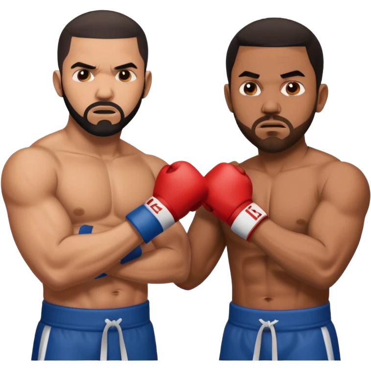 Drake and Kendrick Lamar fighting emoji
