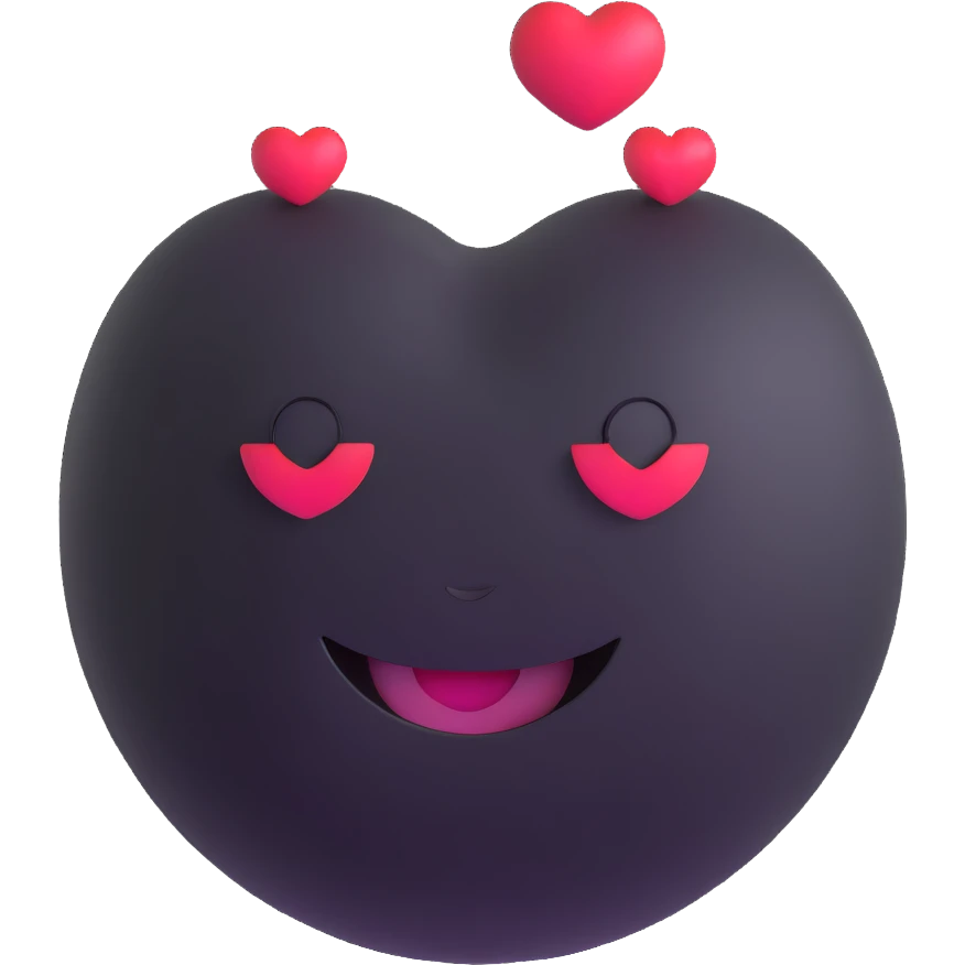 smiling face with heart-eyes emoji