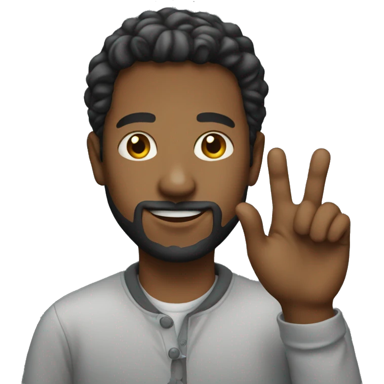 
artist with a picture in his hands emoji