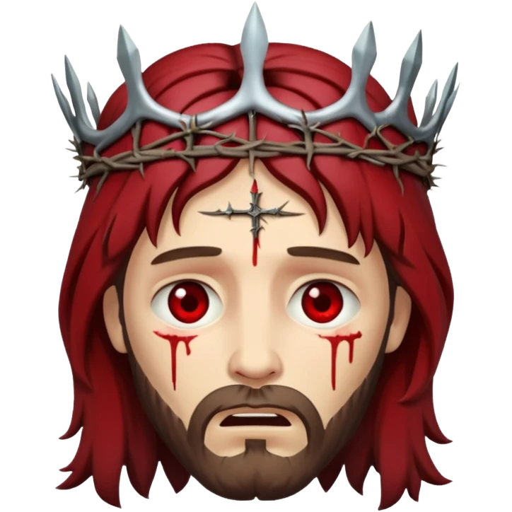 Jesus on the cross emoji