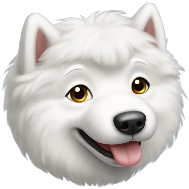 derpy samoyed puppy emoji