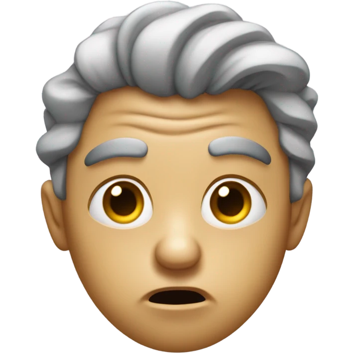 disgusted face  emoji