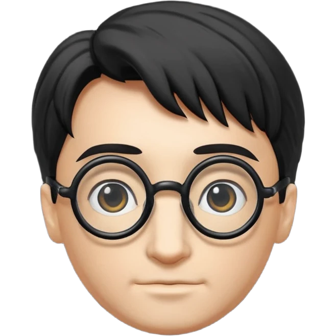 Harry Potter glasses emoji