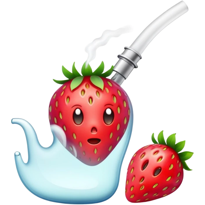 strawberry vape  emoji