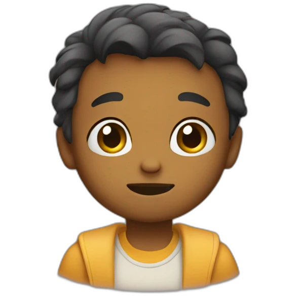 Shy emoji
