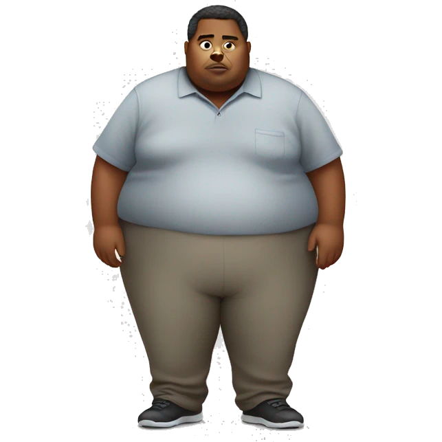 obese person emoji