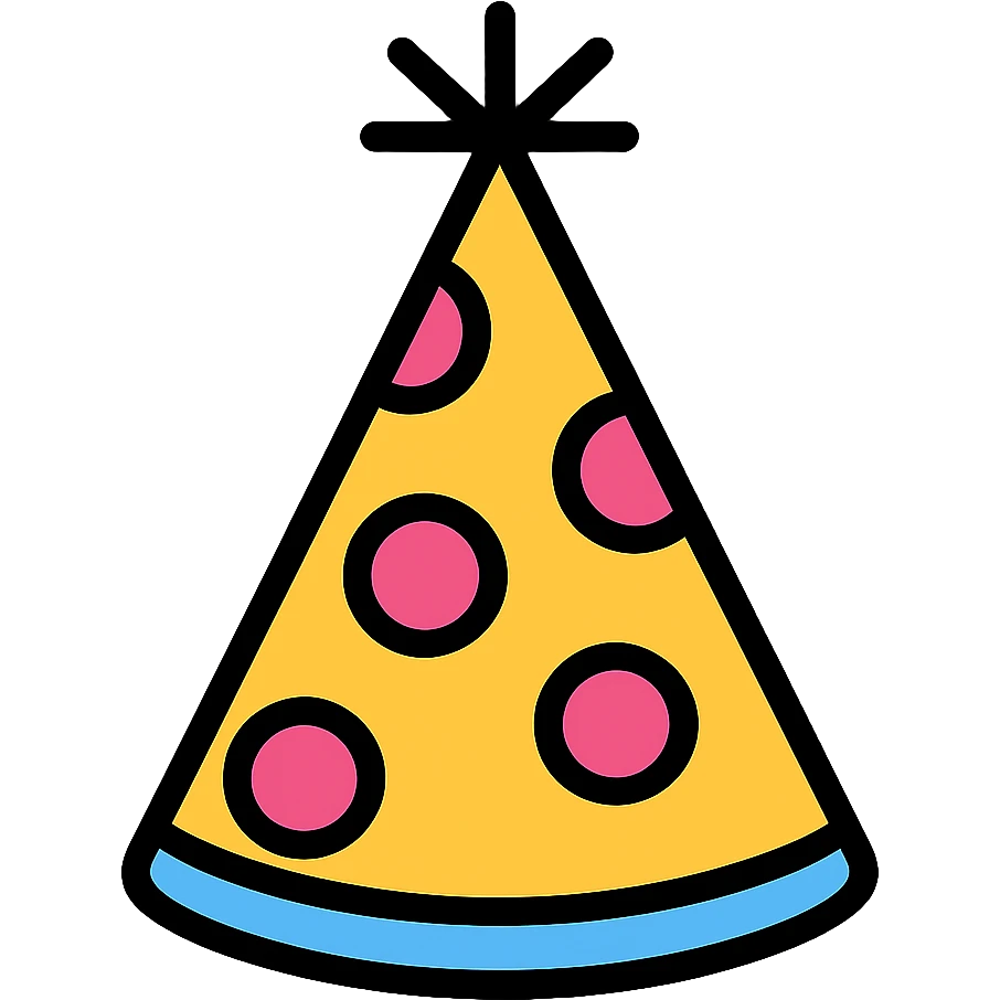 party hat emoji