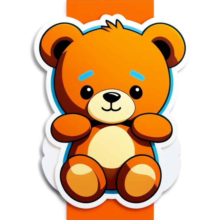Teddy hug emoji