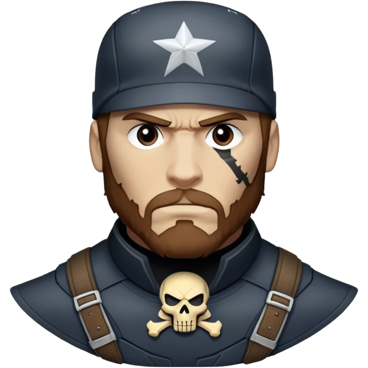crossbones brock rumlow from captain america: civil war emoji
