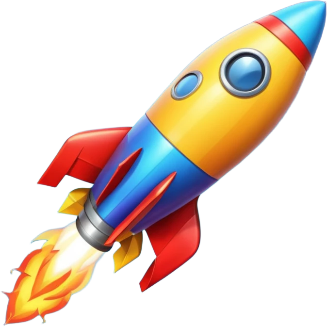 carnival, rockets emoji