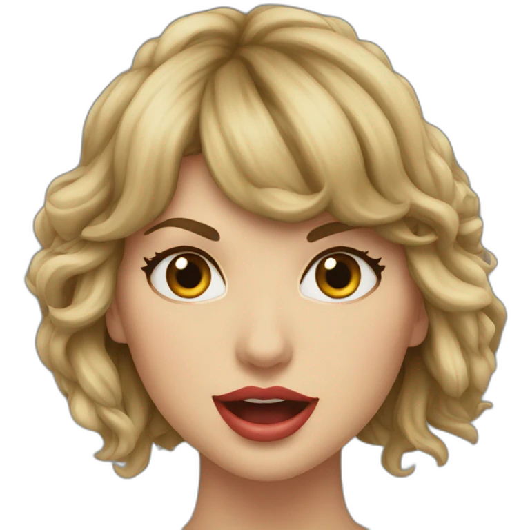 taylor-swift-bj-face emoji