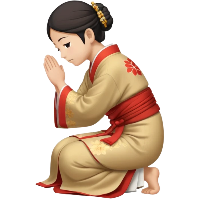  Japan – Bowing emoji