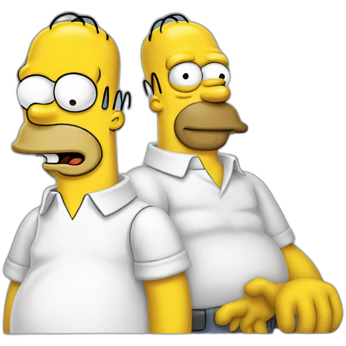Homer Simpson like emoji
