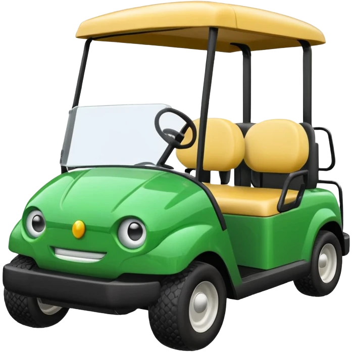 Golf car 2 emoji emoji