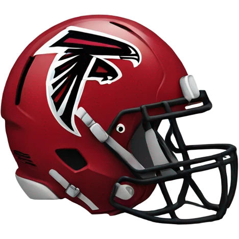 Atlanta falcons helmet  emoji