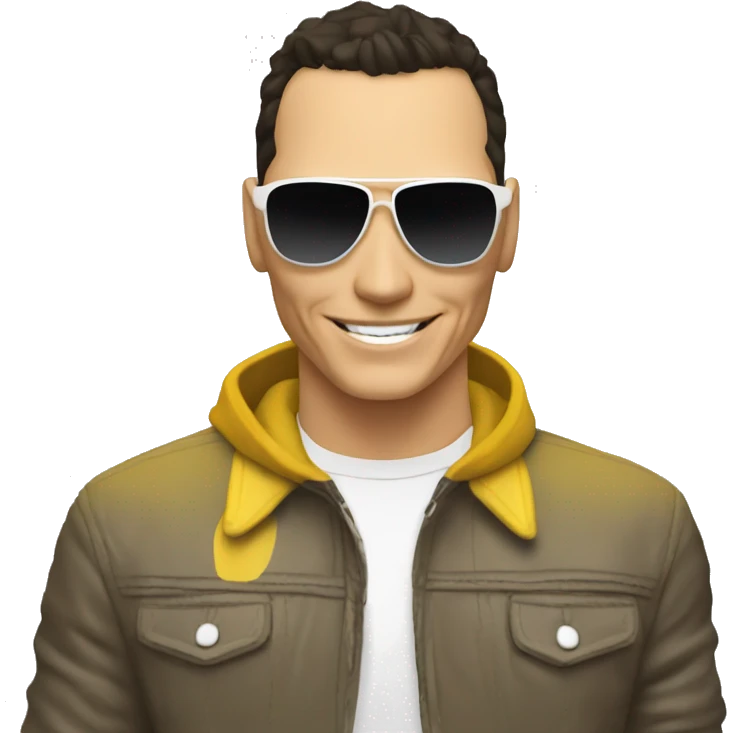 Tiesto diciendo hola emoji