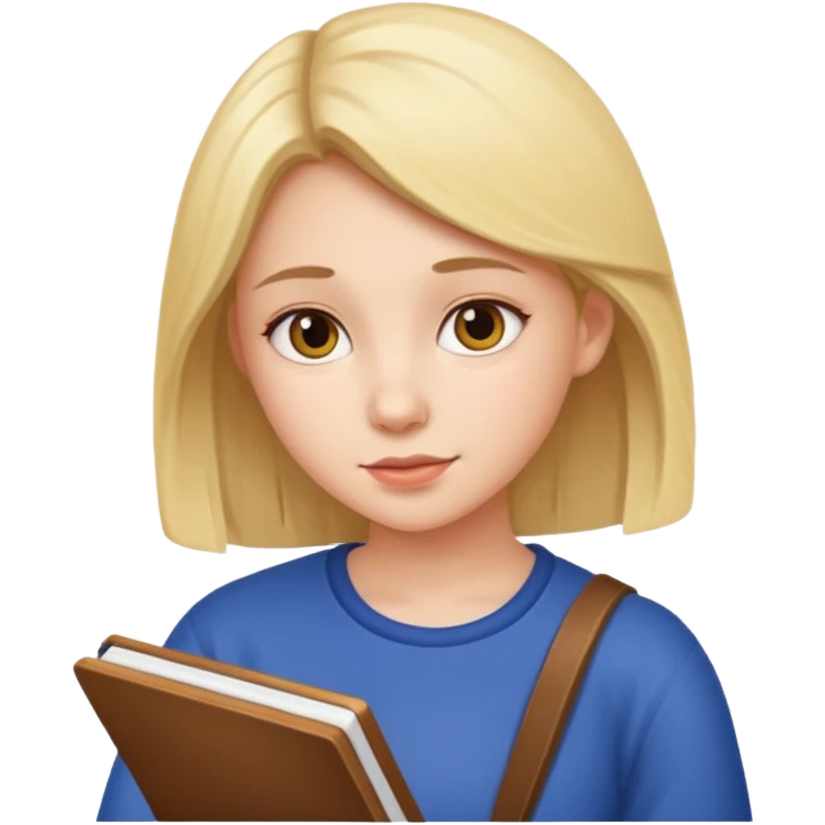 Girl studying  emoji