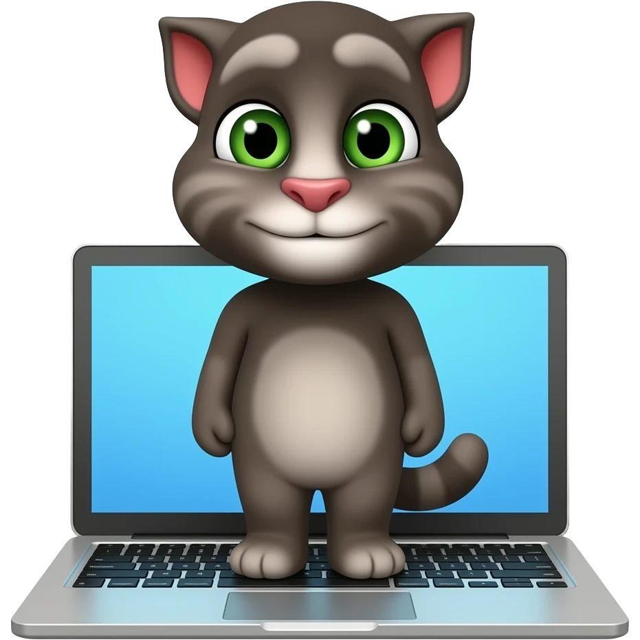 ABCD EFG 💻 top Talking Tom emoji