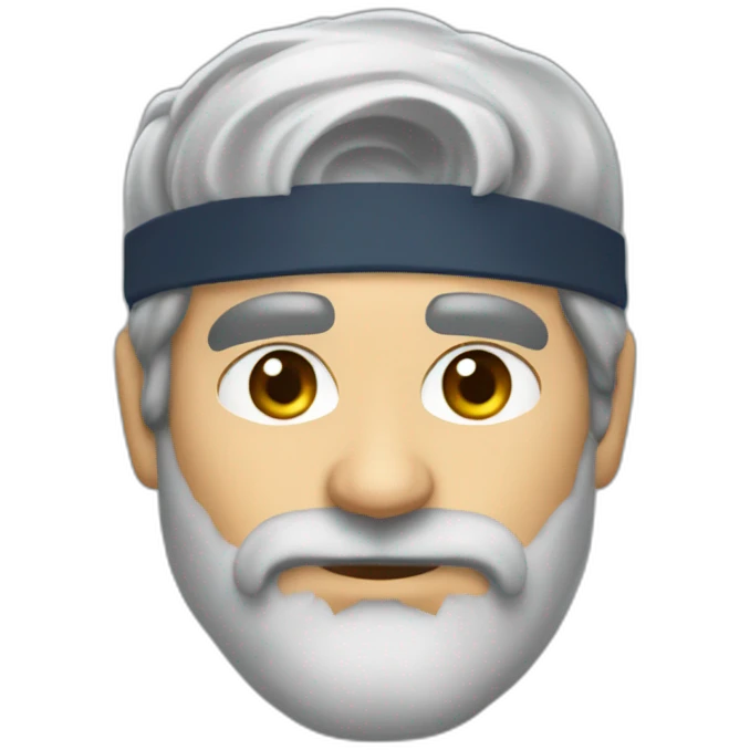 roger federer grey beard emoji