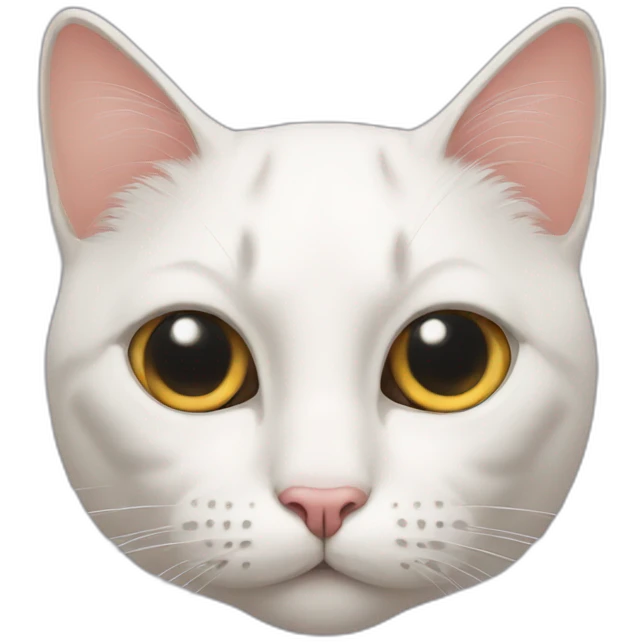 cat whith one eye emoji